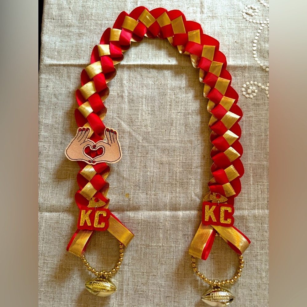 Kansas City Chiefs Lei Super Bowl Champs superbowl football Lei